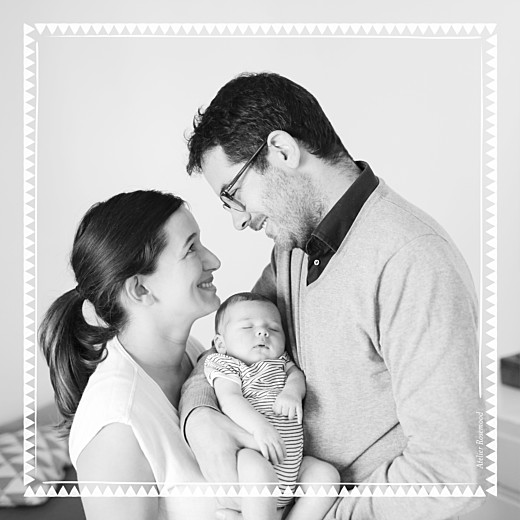 Faire-part de naissance Mon chéri 3 photos blanc - Page 4 Faire-part de naissance Mon chéri 3 photos blanc - Page 4