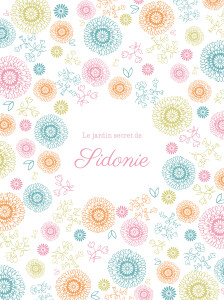 Affiche Champêtre rose & orane