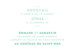 Carton d'invitation mariage La déclaration vert texturé - Page 2 Carton d'invitation mariage La déclaration vert texturé - Page 2