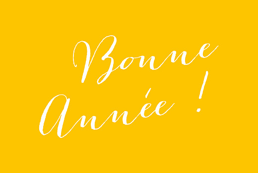Carte de voeux Cette année ! 5 photos jaune Carte de voeux Cette année ! 5 photos jaune