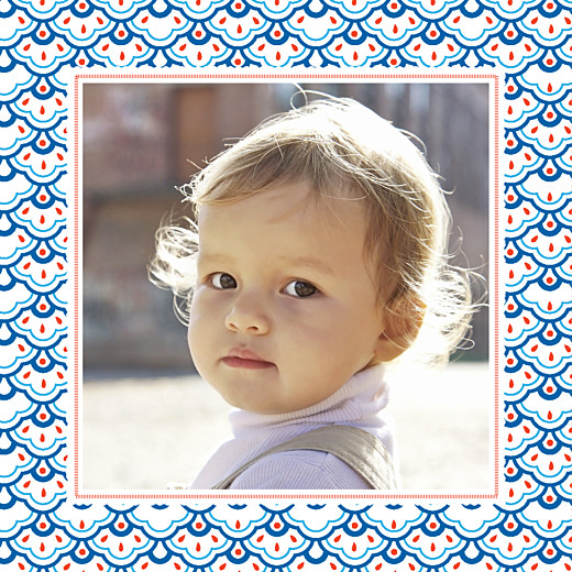 Carte d'anniversaire Pattern fantaisie blanc, bleu & rouge - Page 2 Carte d'anniversaire Pattern fantaisie blanc, bleu & rouge - Page 2