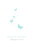 Carton d'invitation mariage Papillons (portrait) blanc et bleu Carton d'invitation mariage Papillons (portrait) blanc et bleu