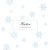 Faire-part de naissance Premiers flocons photo bleu clair - Page 1 Faire-part de naissance Premiers flocons photo bleu clair - Page 1