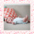 Faire-part de naissance Petit liberty coeur (triptyque) rose Faire-part de naissance Petit liberty coeur (triptyque) rose