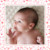 Faire-part de naissance Petit liberty coeur (triptyque) rose Faire-part de naissance Petit liberty coeur (triptyque) rose