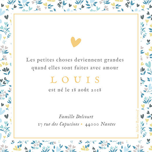 Faire-part de naissance Petit liberty coeur (triptyque) bleu - Page 2 Faire-part de naissance Petit liberty coeur (triptyque) bleu - Page 2
