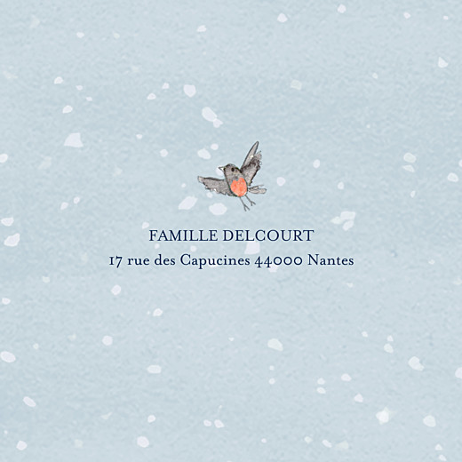 Carte de voeux Conte d'hiver (triptyque) - Rosemood