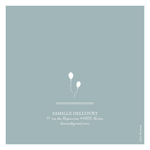 Faire-part de naissance Jeux enfants à 4 (4 pages) gris garçons fille - Page 4 Faire-part de naissance Jeux enfants à 4 (4 pages) gris garçons fille - Page 4