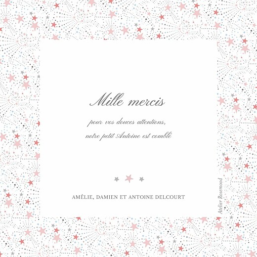 Carte de remerciement Merci liberty étoiles photo rose - Page 2 Carte de remerciement Merci liberty étoiles photo rose - Page 2