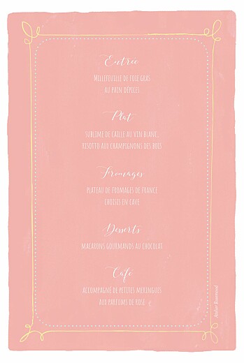 Menu de baptême Happy day corail - Page 2 Menu de baptême Happy day corail - Page 2