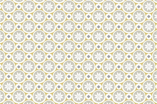 Carte de correspondance Mosaïque gris & jaune - Recto Carte de correspondance Mosaïque gris & jaune - Recto
