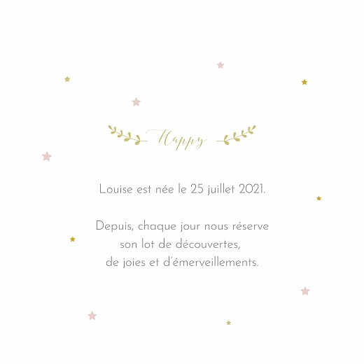 Faire-part de naissance Lovely family (4 pages) fille - Page 3 Faire-part de naissance Lovely family (4 pages) fille - Page 3