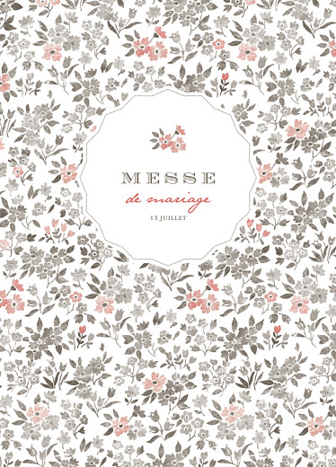 Livret de messe mariage A cup of tea Livret de messe mariage A cup of tea