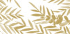 Marque-place mariage Feuillage or Marque-place mariage Feuillage or