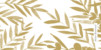 Marque-place mariage Feuillage or Marque-place mariage Feuillage or