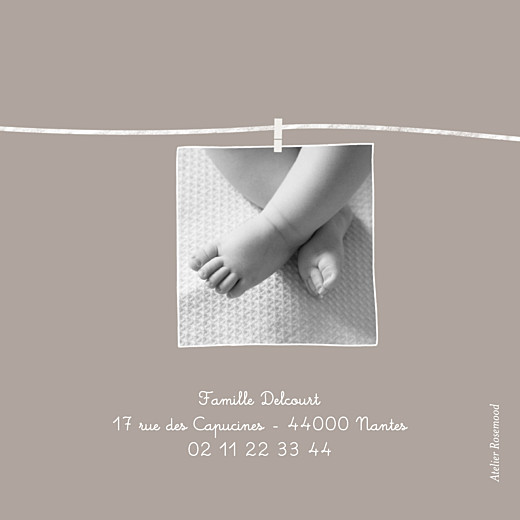 Faire-part de naissance Petit linge peluche (triptyque) taupe - Page 3 Faire-part de naissance Petit linge peluche (triptyque) taupe - Page 3