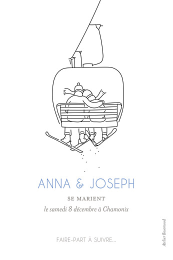 Save the Date Promesse d'hiver blanc - Page 2 Save the Date Promesse d'hiver blanc - Page 2