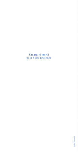 Menu de mariage Carré contemporain (4 pages) bleu - Page 4 Menu de mariage Carré contemporain (4 pages) bleu - Page 4