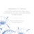 Carton d'invitation mariage Gravure chic bleu - Page 1 Carton d'invitation mariage Gravure chic bleu - Page 1