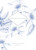 Livret de messe mariage Gravure chic bleu Livret de messe mariage Gravure chic bleu