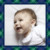 Carte de remerciement Petit écossais photo bleu & vert Carte de remerciement Petit écossais photo bleu & vert