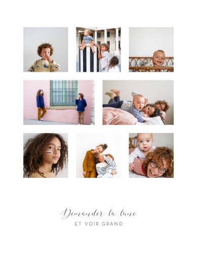 Affichette Souvenir 8 photos portrait blanc - Page 1 Affichette Souvenir 8 photos portrait blanc - Page 1
