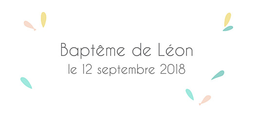 Etiquette perforée baptême Ananas vert - Recto Etiquette perforée baptême Ananas vert - Recto
