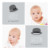 Faire-part de naissance Dandy & coquette (4 pages) gris Faire-part de naissance Dandy & coquette (4 pages) gris