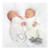 Faire-part de naissance Dandy & coquette (4 pages) gris Faire-part de naissance Dandy & coquette (4 pages) gris