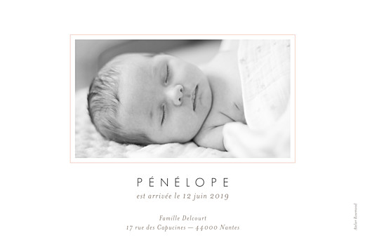 Faire-part de naissance Comptine photo paysage rose - Page 2 Faire-part de naissance Comptine photo paysage rose - Page 2