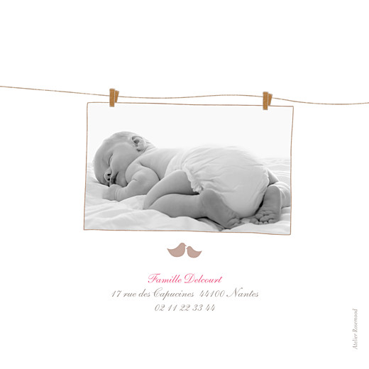 Faire-part de naissance Poétique 4 photos rose - Page 4 Faire-part de naissance Poétique 4 photos rose - Page 4