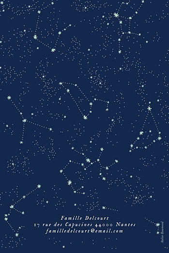 Faire-part de naissance Univers 3 photos bleu nuit - Page 4 Faire-part de naissance Univers 3 photos bleu nuit - Page 4