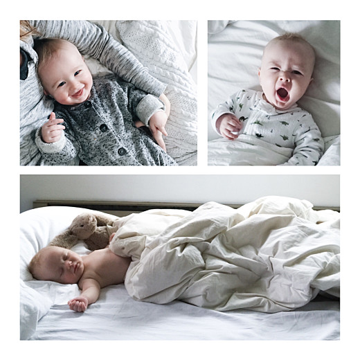 Faire-part de naissance Baleines en voyage 3 photos blanc - Page 2
