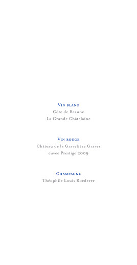 Menu de mariage Acapulco (4 pages) blanc & vert - Page 2 Menu de mariage Acapulco (4 pages) blanc & vert - Page 2