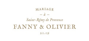 Etiquette perforée mariage Provence Kraft
