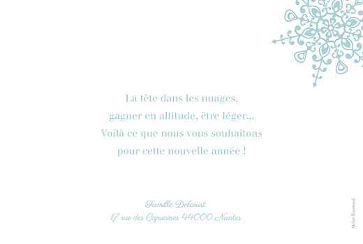 Carte de voeux Flocon bleu - Page 2 Carte de voeux Flocon bleu - Page 2
