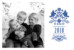 Carte de voeux Papel picado photo bleu Carte de voeux Papel picado photo bleu