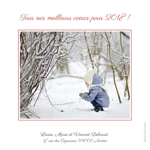Carte de voeux Couronne de noël photo rouge - Page 2 Carte de voeux Couronne de noël photo rouge - Page 2