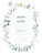 Faire-part de mariage Bouquet sauvage (portrait) rose - Page 1 Faire-part de mariage Bouquet sauvage (portrait) rose - Page 1