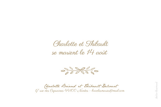 Save the Date Poème kraft - Page 2 Save the Date Poème kraft - Page 2