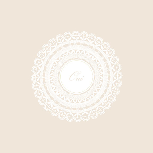 Faire-part de mariage Boudoir dentelle beige blanc - Page 2 Faire-part de mariage Boudoir dentelle beige blanc - Page 2
