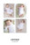 Faire-part de naissance Étoiles chic 4 photos (dorure) blanc - Page 1 Faire-part de naissance Étoiles chic 4 photos (dorure) blanc - Page 1