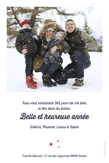 Carte de voeux Sous le gui bleu - Page 2 Carte de voeux Sous le gui bleu - Page 2