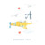 Faire-part de naissance Abc... avion blanc - Page 1 Faire-part de naissance Abc... avion blanc - Page 1
