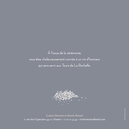 Faire-part de mariage Gypsophile gris - Page 2 Faire-part de mariage Gypsophile gris - Page 2