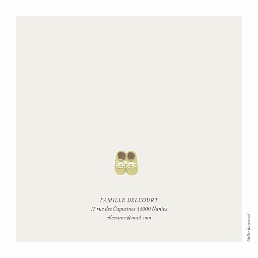 Faire-part de naissance Petits habits 4 pages bleu gris - Page 4 Faire-part de naissance Petits habits 4 pages bleu gris - Page 4