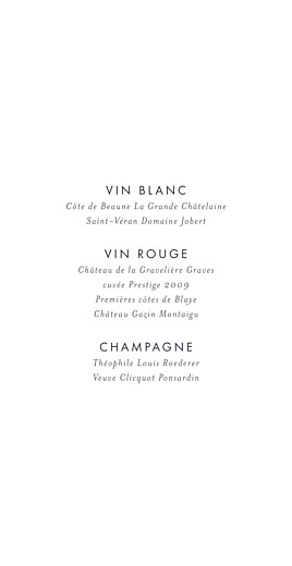 Menu de mariage Lettres d'amour (dorure) bleu - Page 2 Menu de mariage Lettres d'amour (dorure) bleu - Page 2