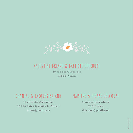 Faire-part de mariage Eden (4 pages) vert - Page 4 Faire-part de mariage Eden (4 pages) vert - Page 4