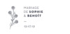 Marque-place mariage Laure de sagazan blanc Marque-place mariage Laure de sagazan blanc