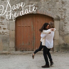 Save the Date Un grand jour blanc Save the Date Un grand jour blanc